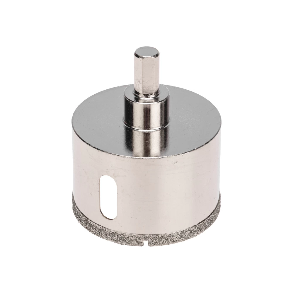 Коронка алмазная Kranz (KR-92-0015) по стеклу/керамике/керамограниту d55 мм