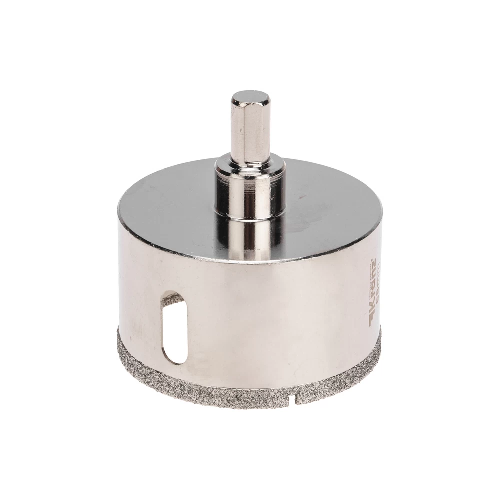Коронка алмазная Kranz (KR-92-0019) по стеклу/керамике/керамограниту d70 мм