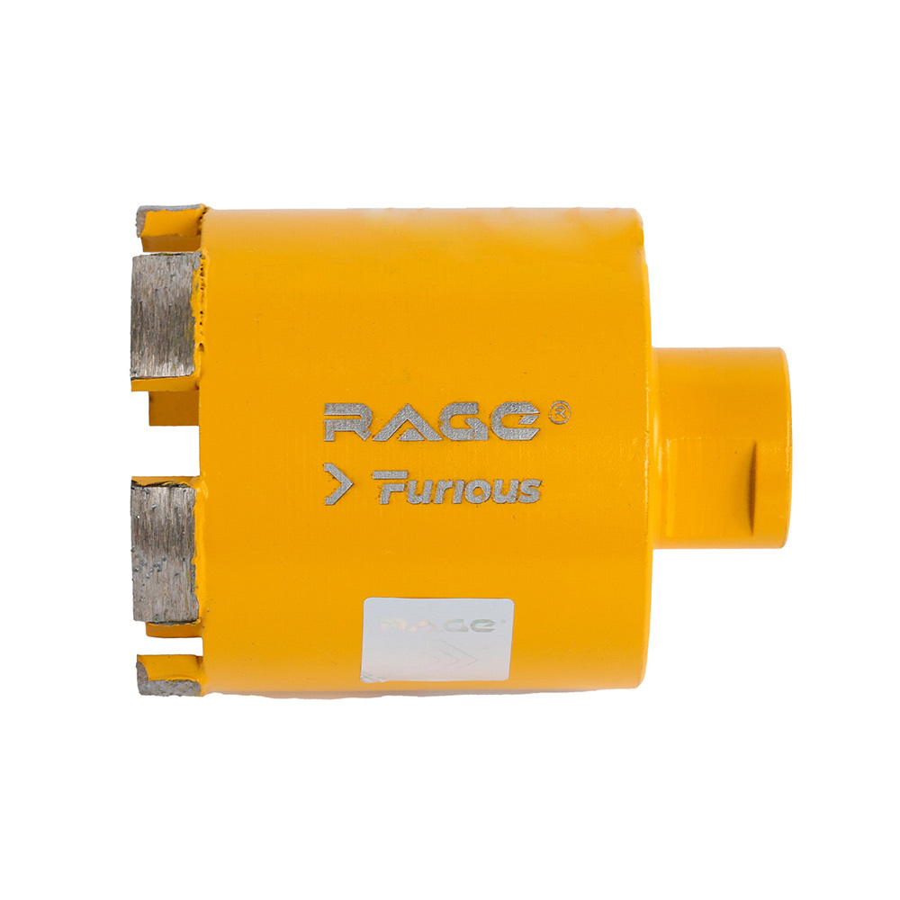 Коронка алмазная по бетону 72 мм SDS-plus Rage Furious (559473)