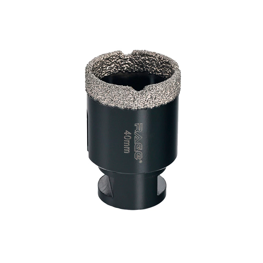 Коронка алмазная Rage по керамограниту d40 мм для УШМ (559523)