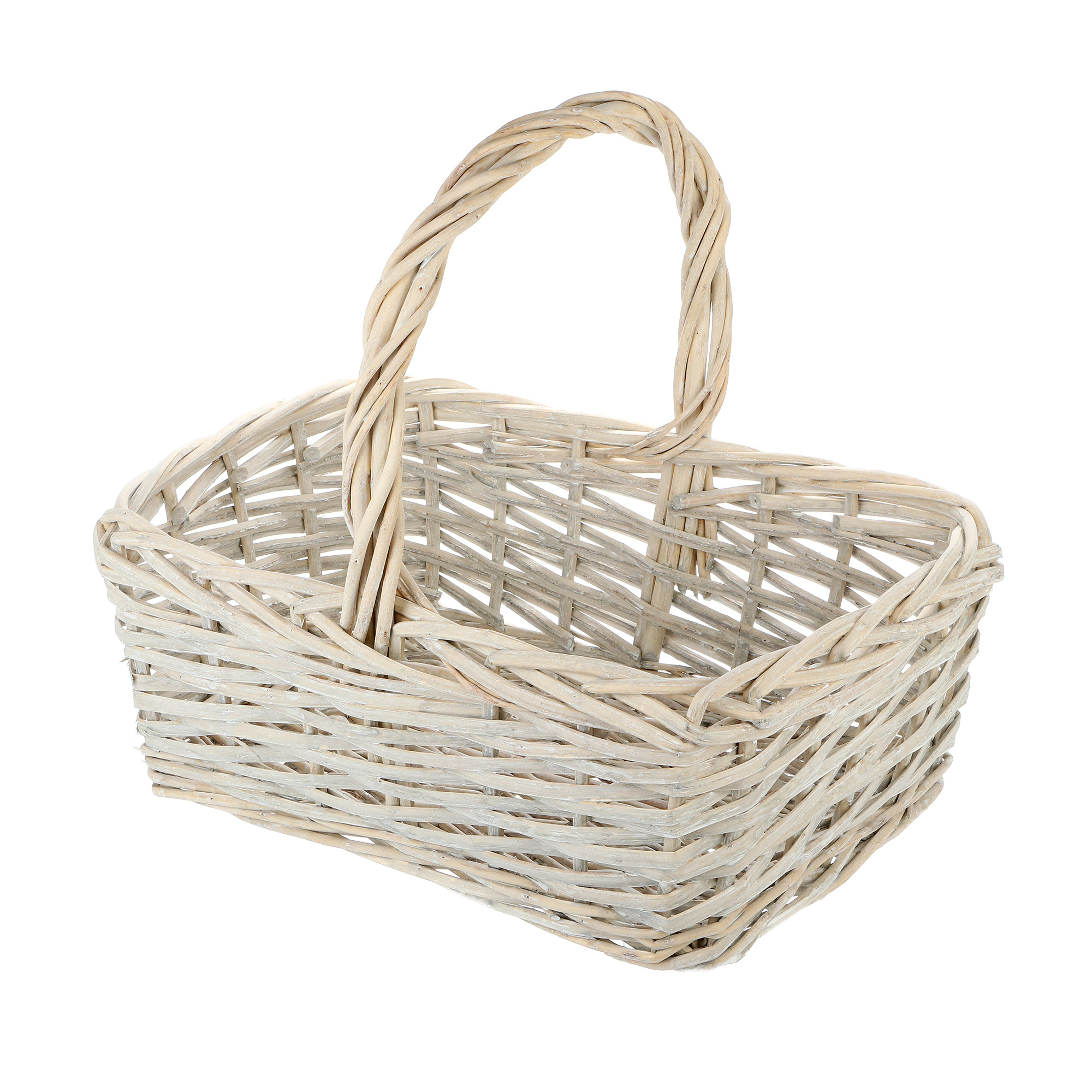 Корзина декоративная Твой Дом квадратная 1 ручка 40x29x15