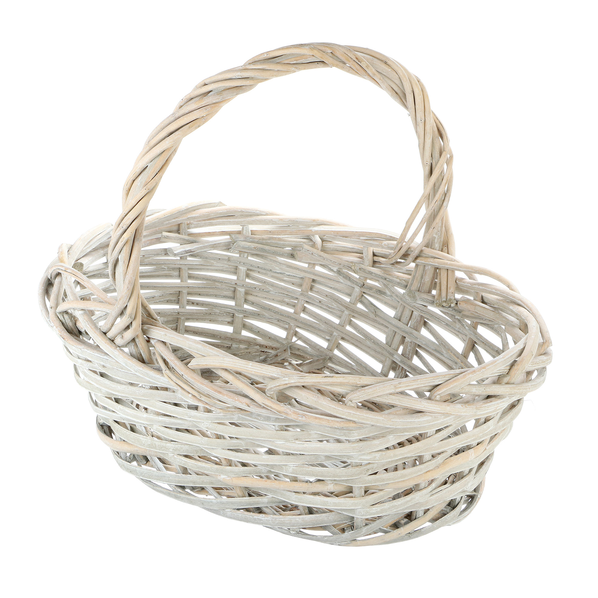 Корзина декоративная Твой Дом овальная 1 ручка37x26x13