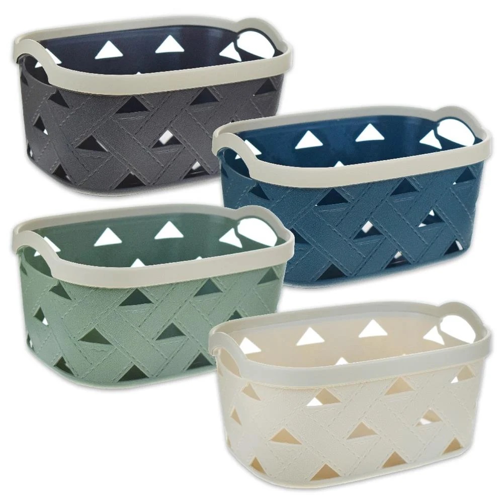 Корзина для хранения Sun Plastik 16,7 л 44,5х29х16,5 см в ассортименте