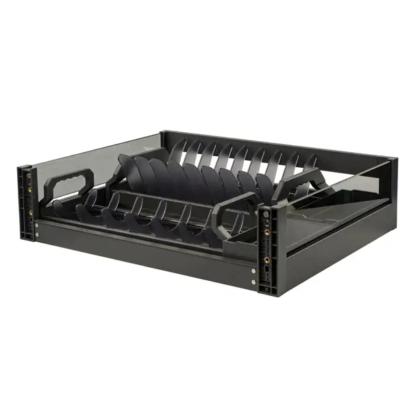 Корзина для посуды Firmax 60x25x50 см цвет серый