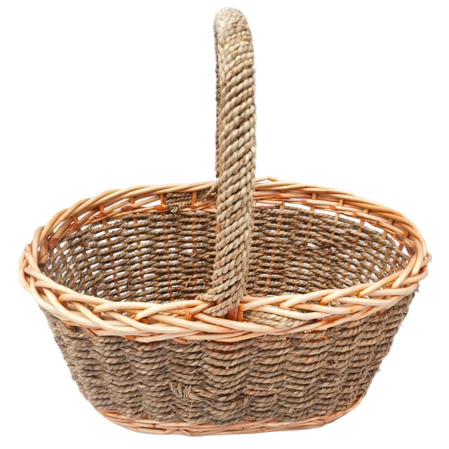 корзина плетеная MAXITERRA 10л 43х35х38см ива GPK574-1