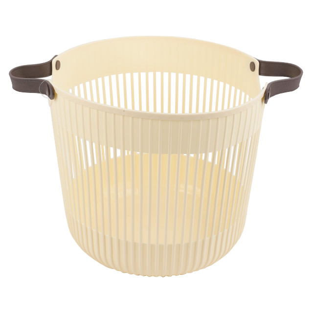 корзина TODELIA 35х35х32см 9,8л пластик, ТПР-резина белая