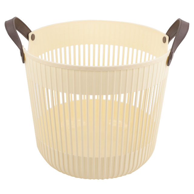корзина TODELIA 41х41х38см 15,2л пластик, ТПР-резина белая