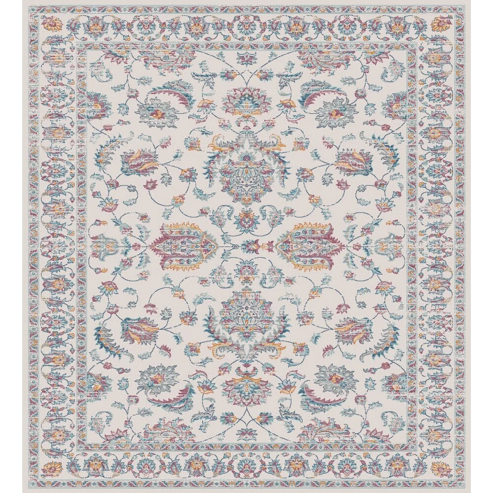 Ковер 1,65х2,3 м прямоугольный Glory 6213A cream-cream