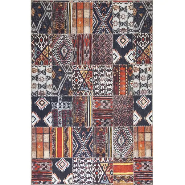 Ковер безворсовый Colaris 150x200 см красный