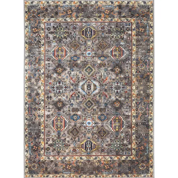 Ковер безворсовый Colaris 150x200 см серый