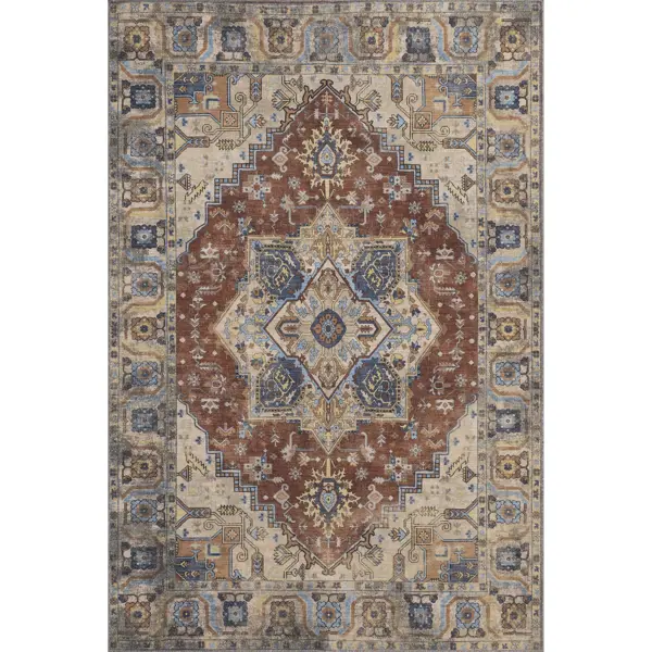 Ковер безворсовый Colaris 200x300 см красный
