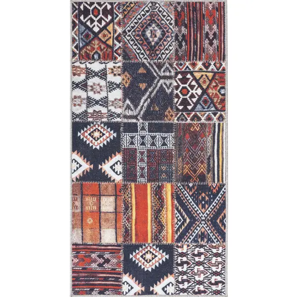 Ковер безворсовый Colaris 80x150 см красный
