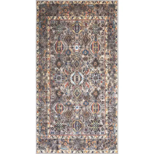 Ковер безворсовый Colaris 80x150 см серый