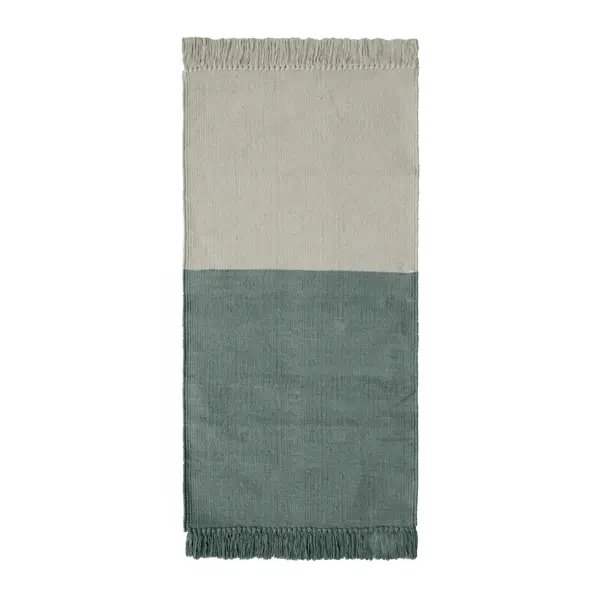 Ковер безворсовый Inspire Lyanna 60x120 см голубой