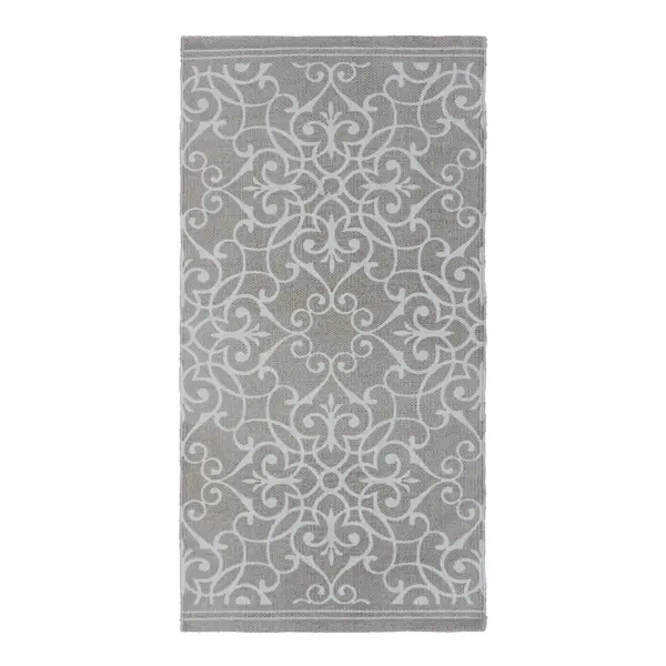 Ковер безворсовый KREAFORTA Lessa 60x120 см бежевый