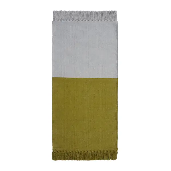 Ковер безворсовый Kreaforta Madras 60x120 см желтый