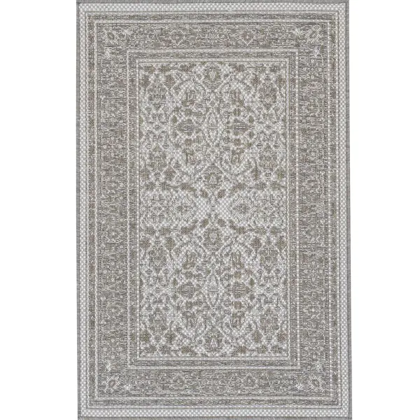 Ковер безворсовый Терраза 80x120 см бежевый