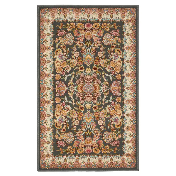 Ковер с коротким ворсом Иран Arman 80x50 Иран Arman HBB22 50x80 см голубой