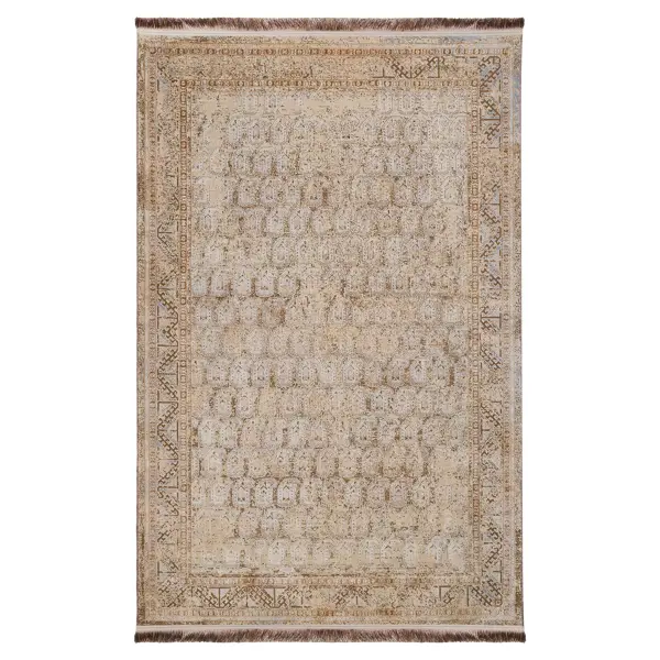 Ковер с коротким ворсом Иран Lavin 100x150 см LV-028 бежевый