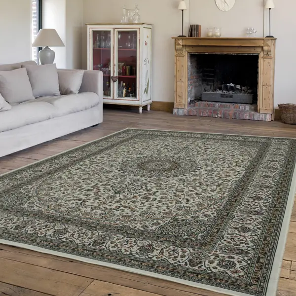 Ковер с коротким ворсом вискозный Amalfi 160x230 см бежевый