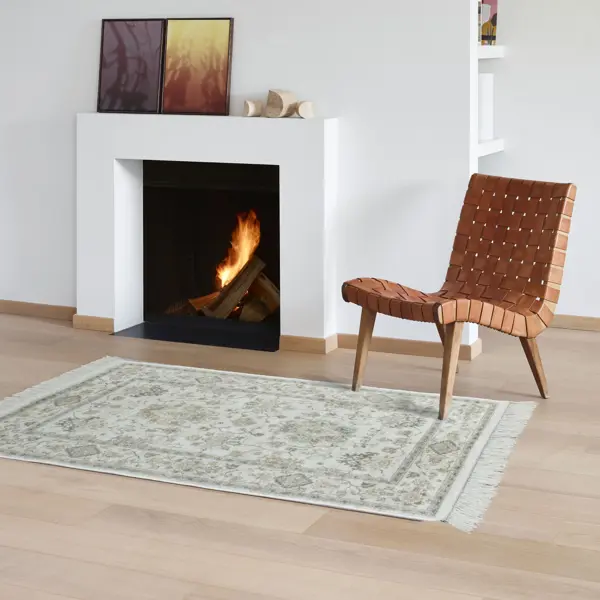 Ковер с коротким ворсом вискозный Amalfi 67x110 см бежевый