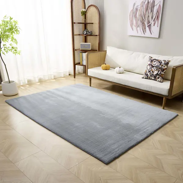 Ковер со средним ворсом Cashmere 200x300 см микрофибра XMR-11 серый
