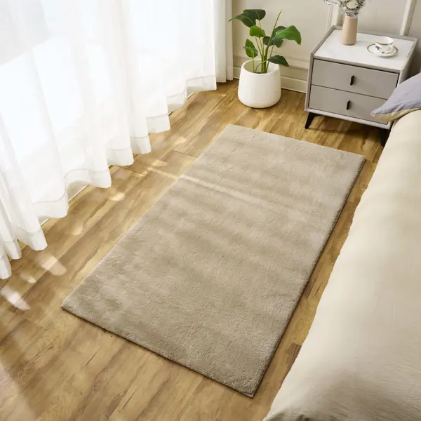 Ковер со средним ворсом Cashmere 80x150 см XMR-01 бежевый