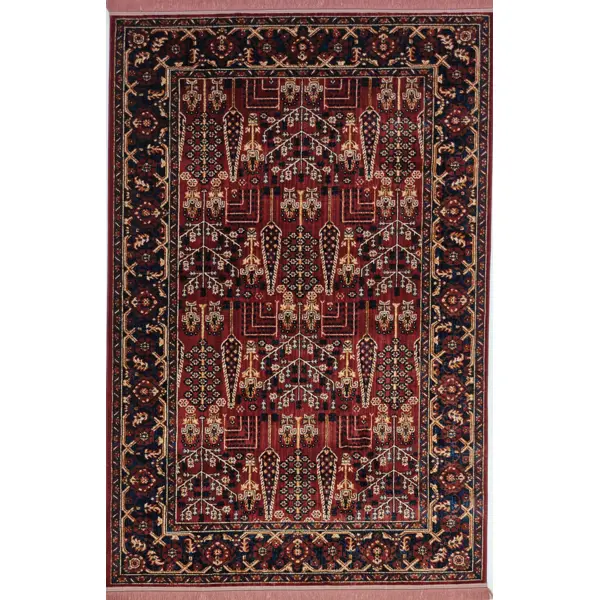Ковер со средним ворсом Иран Savis 200x300 см SA119 красный