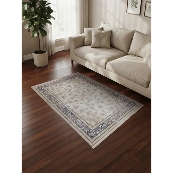 Ковер со средним ворсом Иран Vihan 11x100 Иран Vihan 100x150 см 128244 серо-бежевый