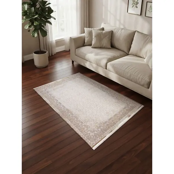 Ковер со средним ворсом Иран Vihan 11x100 Иран Vihan 100x150 см бежевый