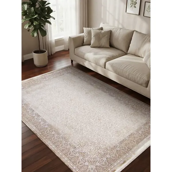 Ковер со средним ворсом Иран Vihan 19x200 Иран Vihan 200x300 см 128082 бежевый