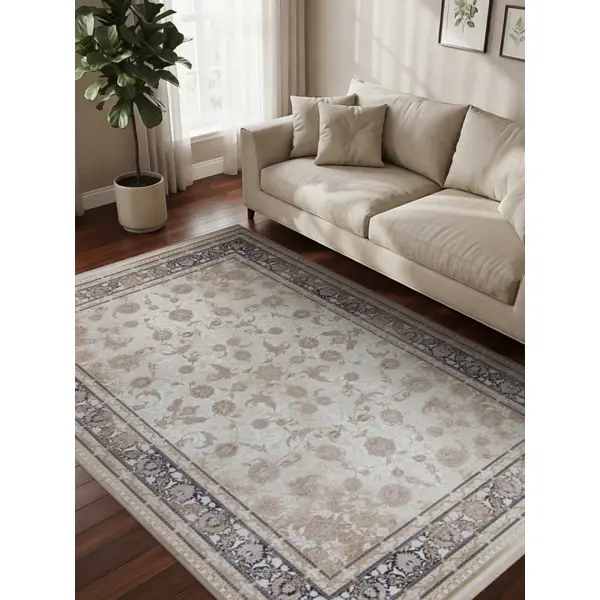 Ковер со средним ворсом Иран Vihan 20x250 Иран Vihan 250x350 см 128244 серо-бежевый