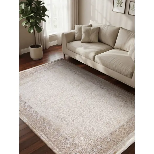 Ковер со средним ворсом Иран Vihan 20x250 Иран Vihan 250x350 см 128082 бежевый