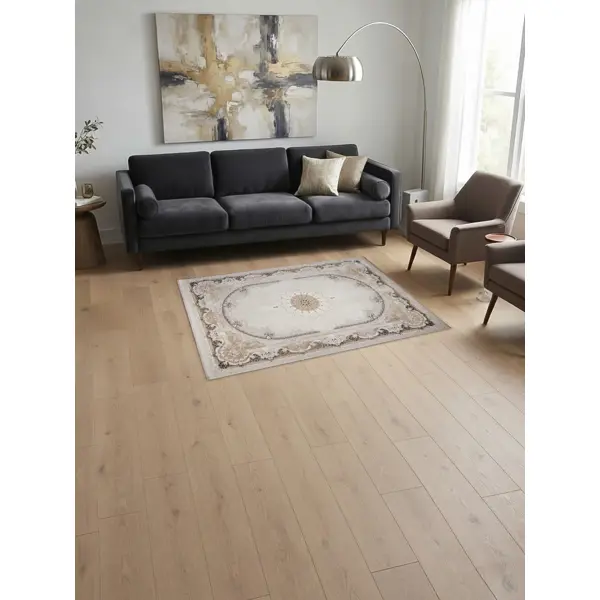 Ковер со средним ворсом Иран Vihan 7x50 Иран Vihan 50x80 см 128232 серо-бежевый