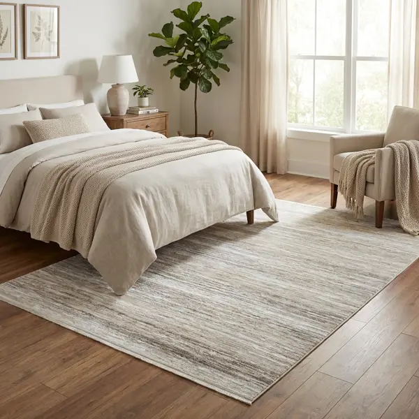 Ковер со средним ворсом Ирис 160x230 см бежевый