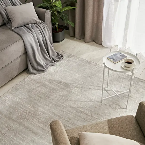 Ковер со средним ворсом KREAFORTA Breeze 160x230 см 5905A серый