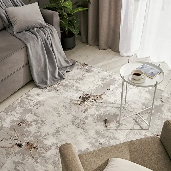 Ковер со средним ворсом KREAFORTA Breeze 200x300 см 5473А серый