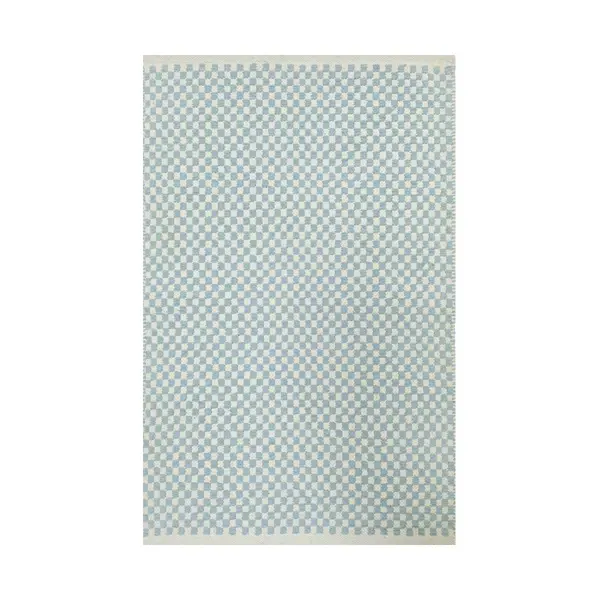 Коврик декоративный Ctim Джой 60x90 см хлопок цвет голубой
