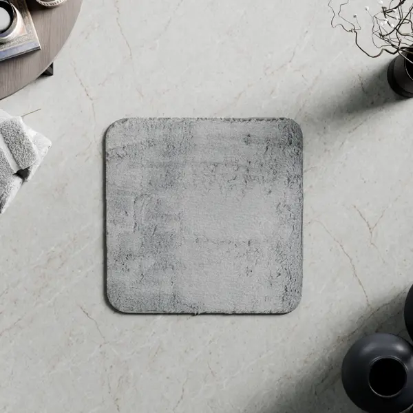 Коврик для туалета Swensa Swanny Granit5 SWM-2400LGR-T 50x50 см цвет светло-серый