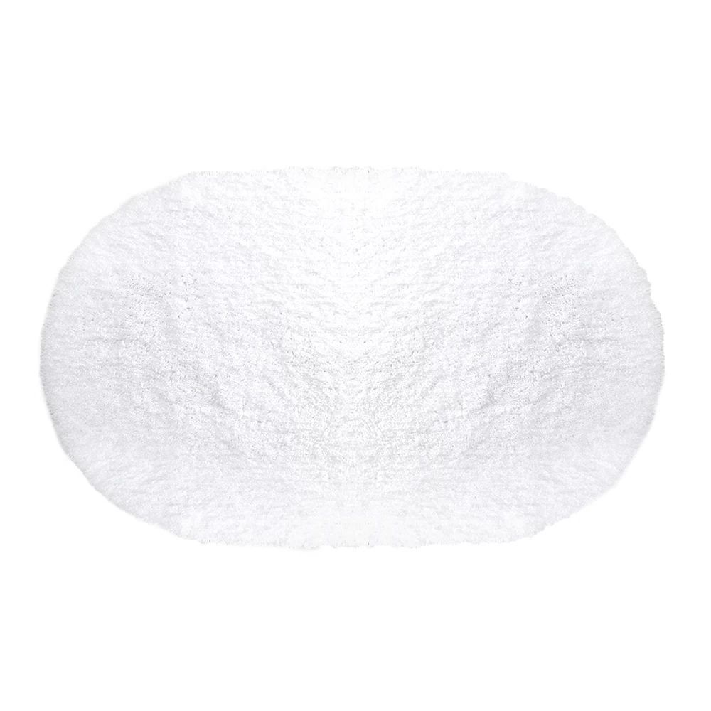 Коврик для ванной белый 100х60 см WasserKraft Dill (BM-3940)