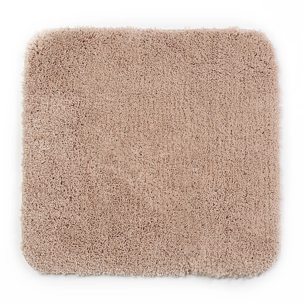 Коврик для ванной бежевый 57х55 см WasserKraft Kammel (BM-8332)