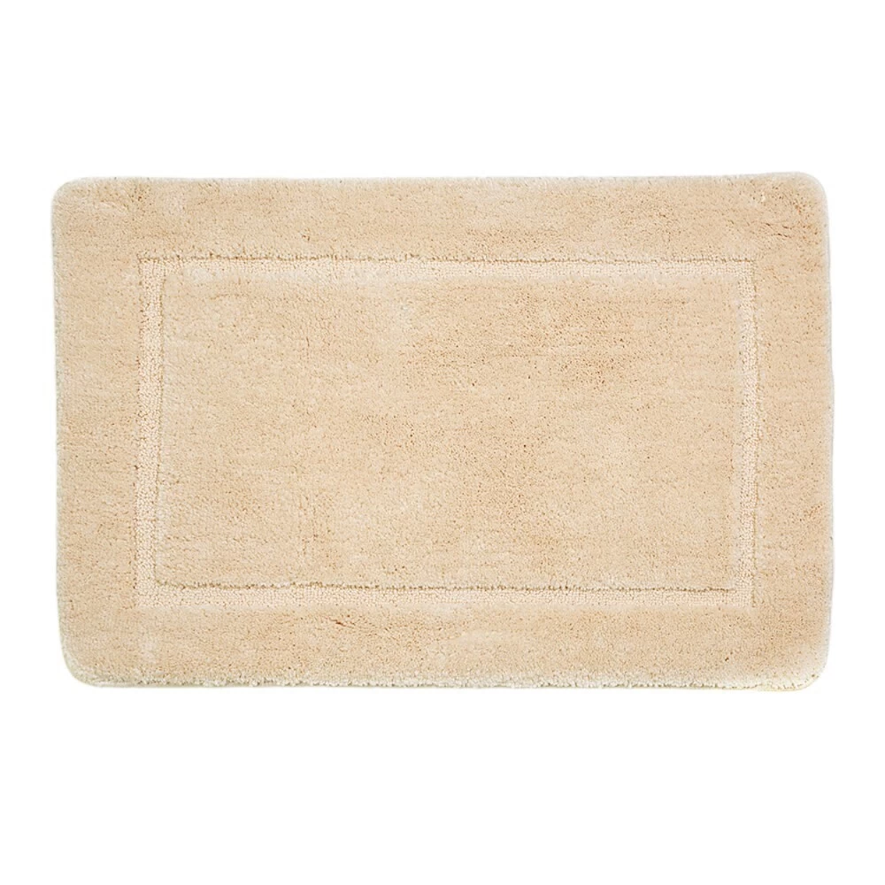 Коврик для ванной бежевый 90х60 см WasserKraft Lopau (BM-6013)