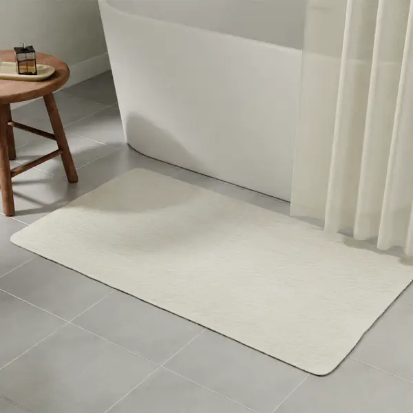 Коврик для ванной Fixsen Family 70x120 см цвет бежевый