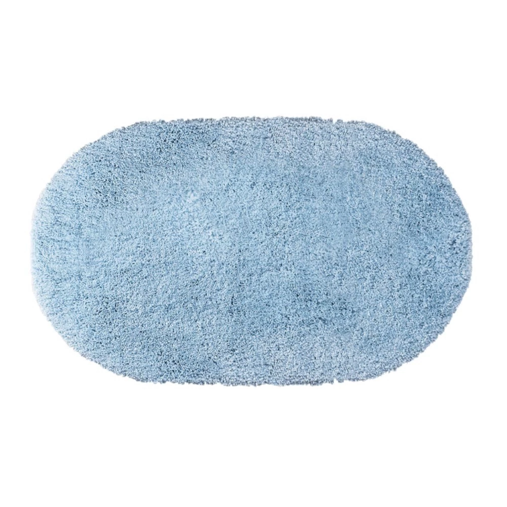 Коврик для ванной голубой 100х60 см WasserKraft Dill (BM-3946)