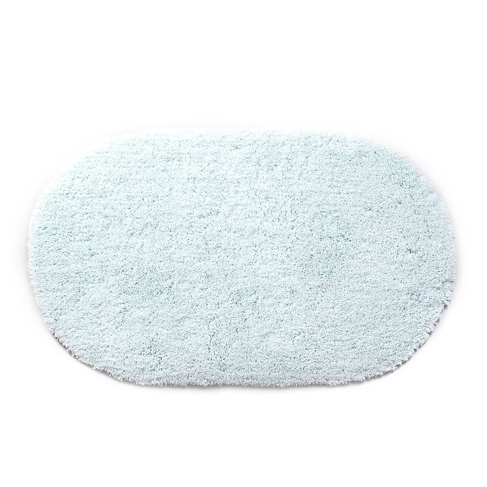 Коврик для ванной голубой 100х60 см WasserKraft Dill (BM-3952)