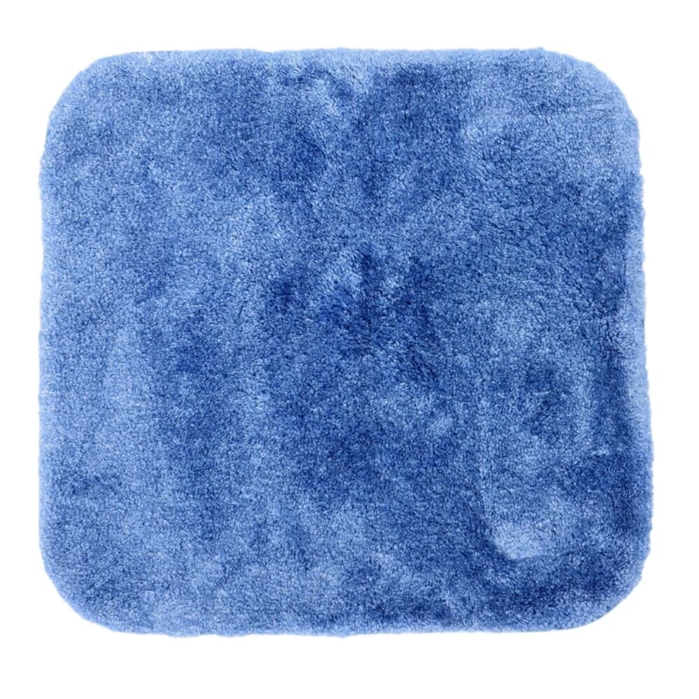 Коврик для ванной голубой 57х55 см WasserKraft Wern (BM-2504)