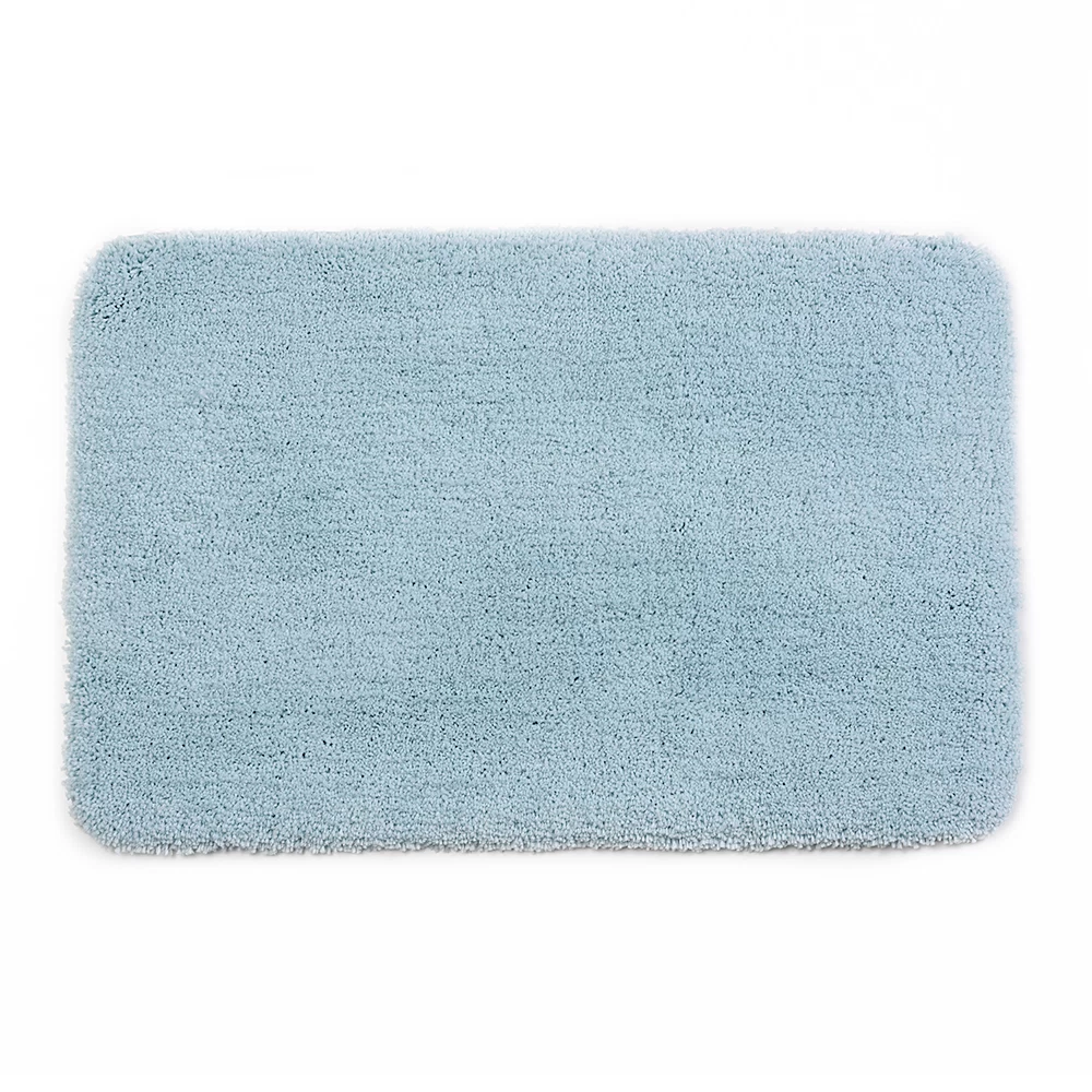Коврик для ванной голубой 90х57 см WasserKraft Kammel (BM-8314)