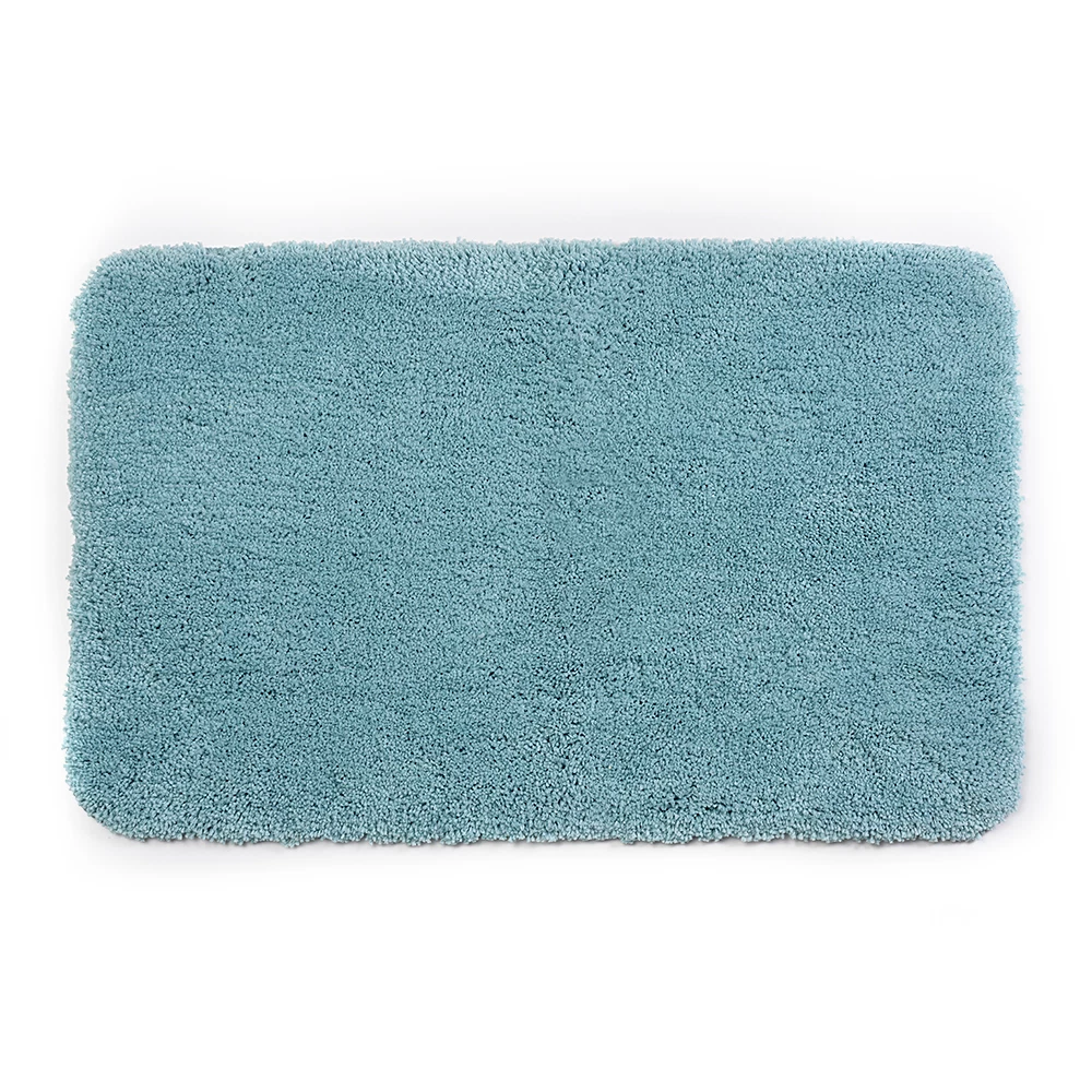 Коврик для ванной голубой 90х57 см WasserKraft Kammel (BM-8310)