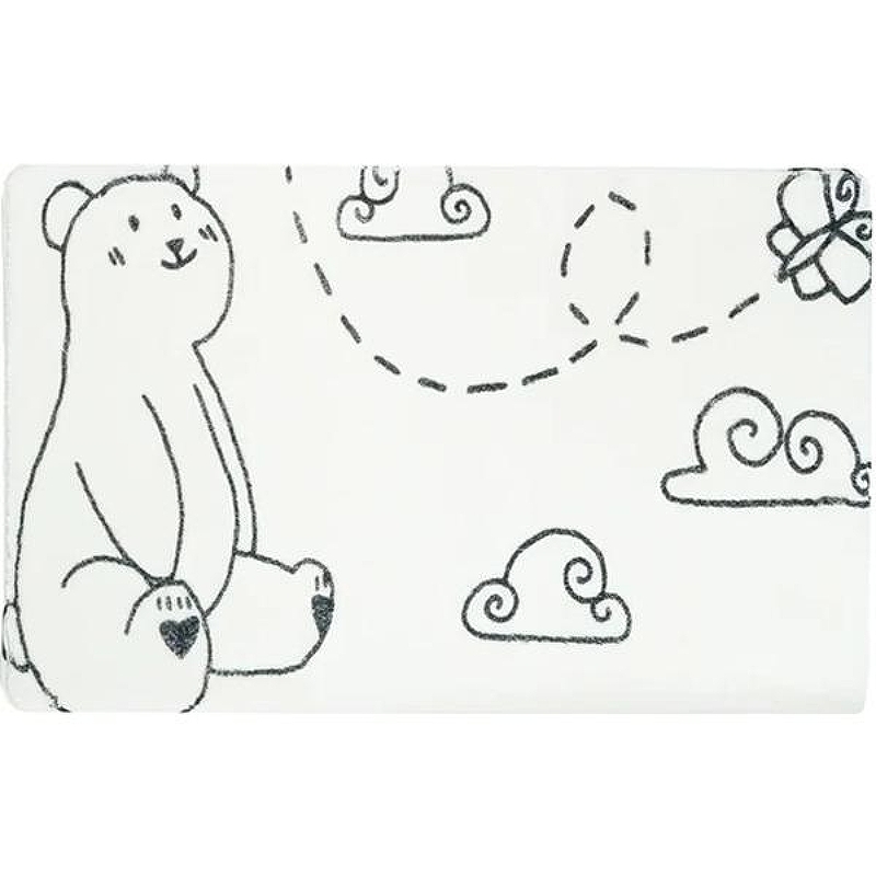 Коврик для ванной комнаты Fixsen Teddy Air 50x80 FX-6001T Белый