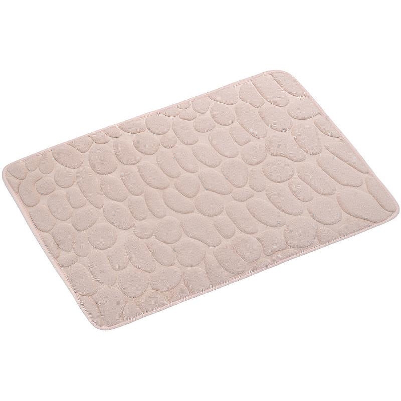 Коврик для ванной комнаты Grampus Stones 50х80 GR-3204A Бежевый